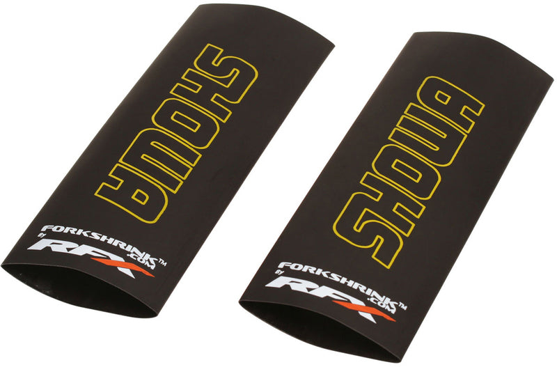 RFX Race Series Forkshrink Upper Fork Guard w/ Showa Logo - Yellow | Femon Parts