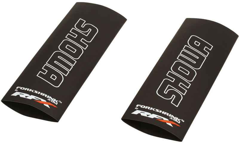 RFX Race Series Forkshrink Upper Fork Guard w/ Showa Logo - White | Femon Parts
