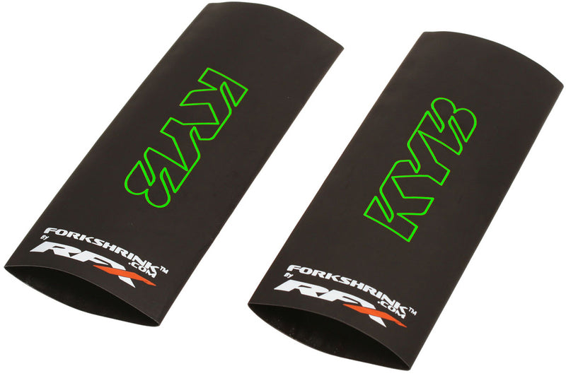 RFX Race Series Forkshrink Upper Fork Guard w/ KYB Logo - Green | Femon Parts