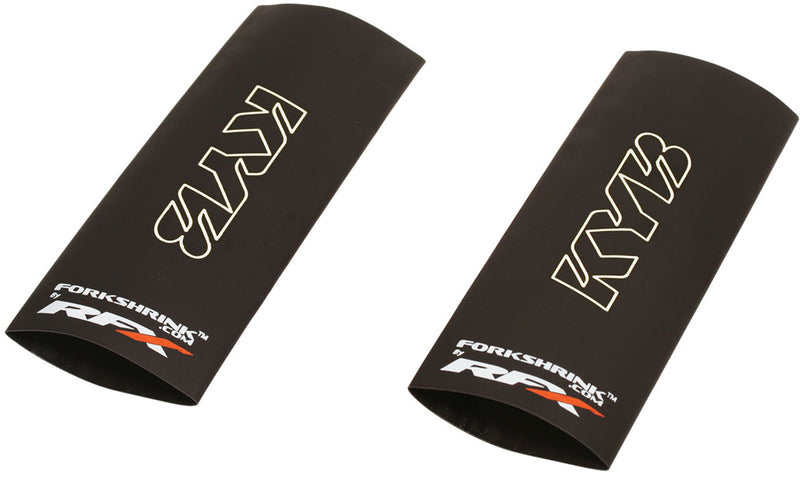 RFX Race Series Forkshrink Upper Fork Guard w/ KYB Logo - White | Femon Parts