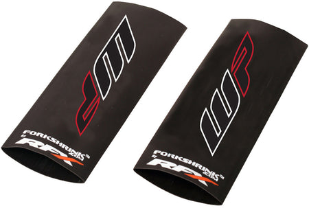RFX Race Series Forkshrink Upper Fork Guard w/ WP Logo - White/Red | Femon Parts