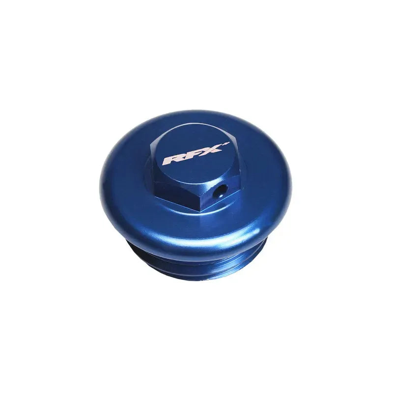 RFX RACE OIL FILLER PLUG, BLU | Femon Parts