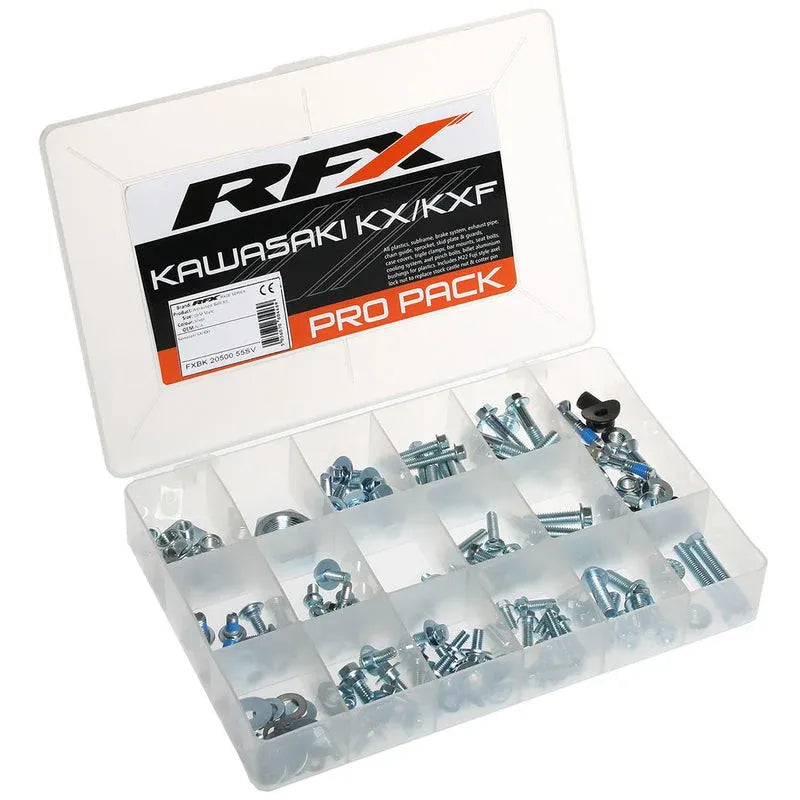 RFX RACE SERIES PRO BOLT PACK, SIL | Femon Parts