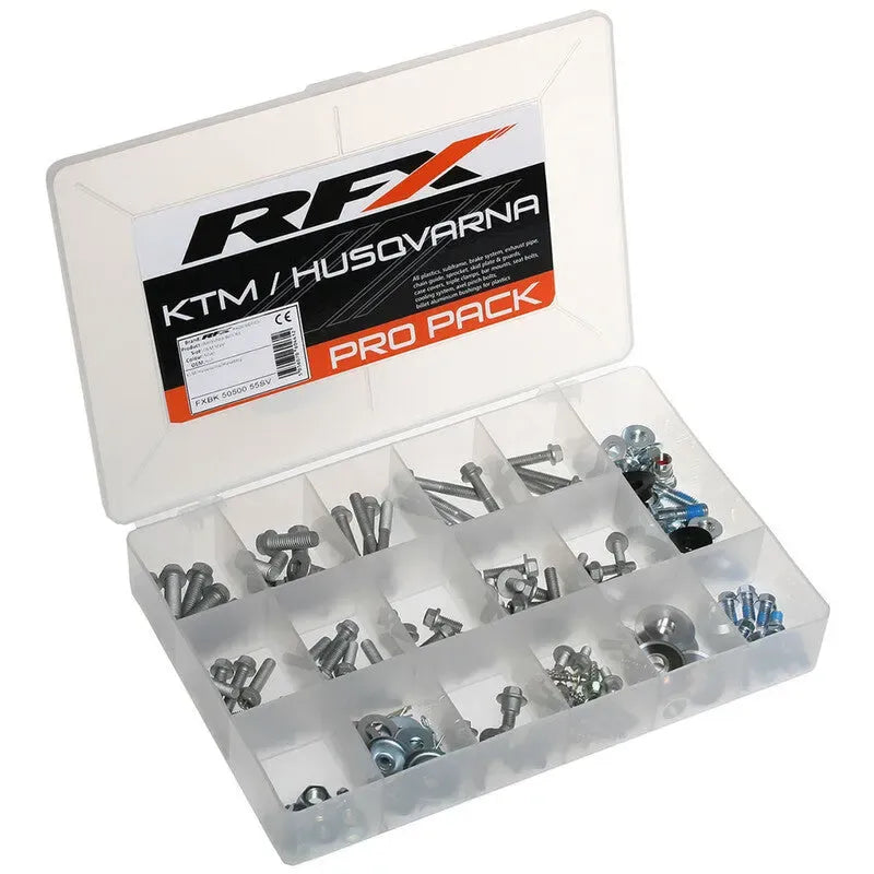 RFX RACE SERIES PRO BOLT PACK, SIL | Femon Parts
