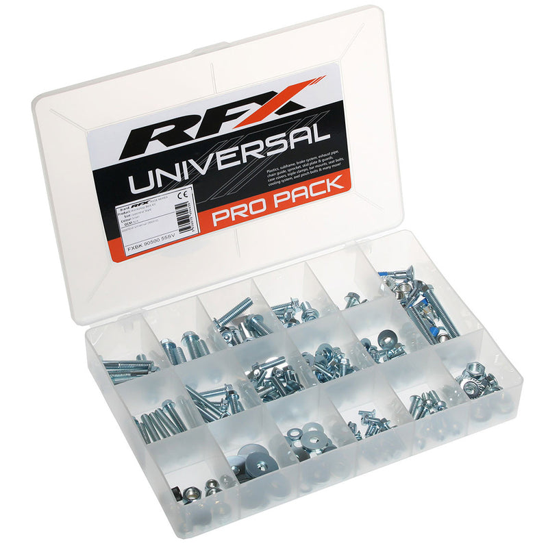 RFX RACE SERIES PRO BOLT PACK, SIL | Femon Parts