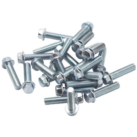 RFX M6 FLANGE HEAD BOLT PACK, SIL | Femon Parts
