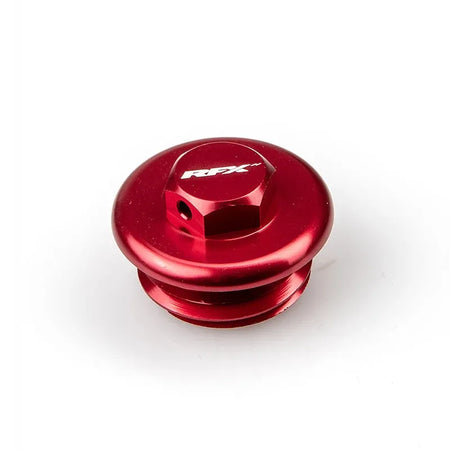 RFX RACE OIL FILLER PLUG, RED | Femon Parts