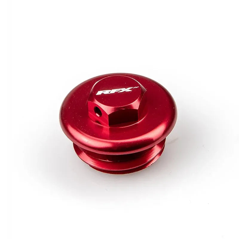 RFX RACE OIL FILLER PLUG, RED | Femon Parts