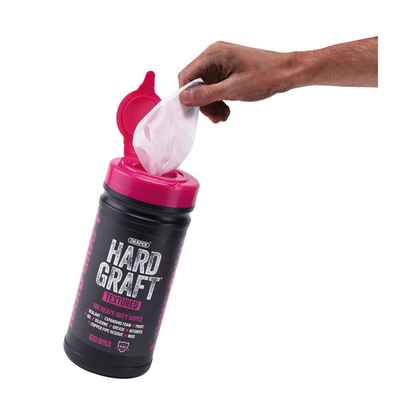 DRAPR WIPES HARD GRAFT TEXTURED