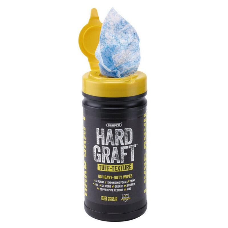 DRAPR WIPES HARD GRAFT TUFF-TEXTURE