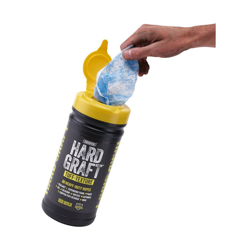 DRAPR WIPES HARD GRAFT TUFF-TEXTURE