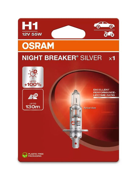 OSRAM Night Breaker Silver Lamp H1 12V /55W