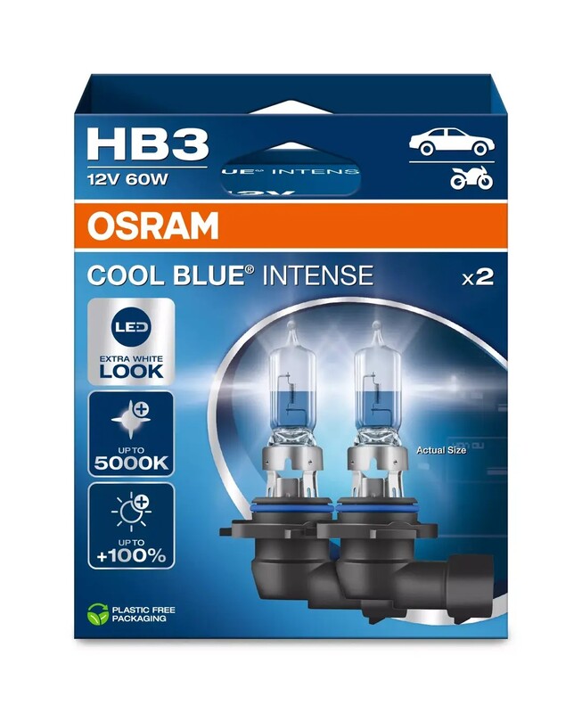OSRAM Cool Blue Intense Lamp HB3 12V/60W - 2 stuks