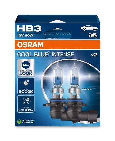 OSRAM Cool Blue Intense Lamp HB3 12V/60W - 2 stuks