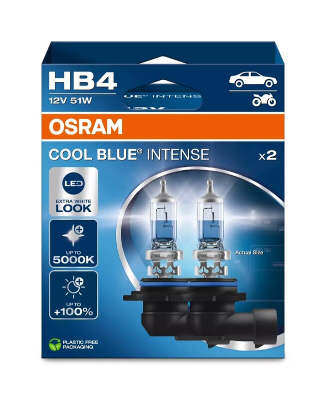 OSRAM Cool Blue Intense Lamp HB4 12V/51W - 2 stuks