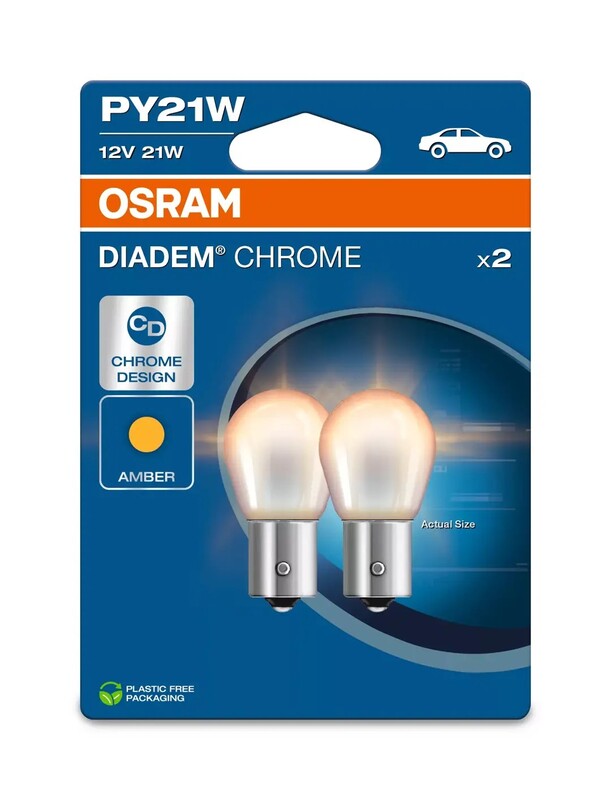 OSRAM Diadem Lamp PY21W 12V/21W - 2 stuks