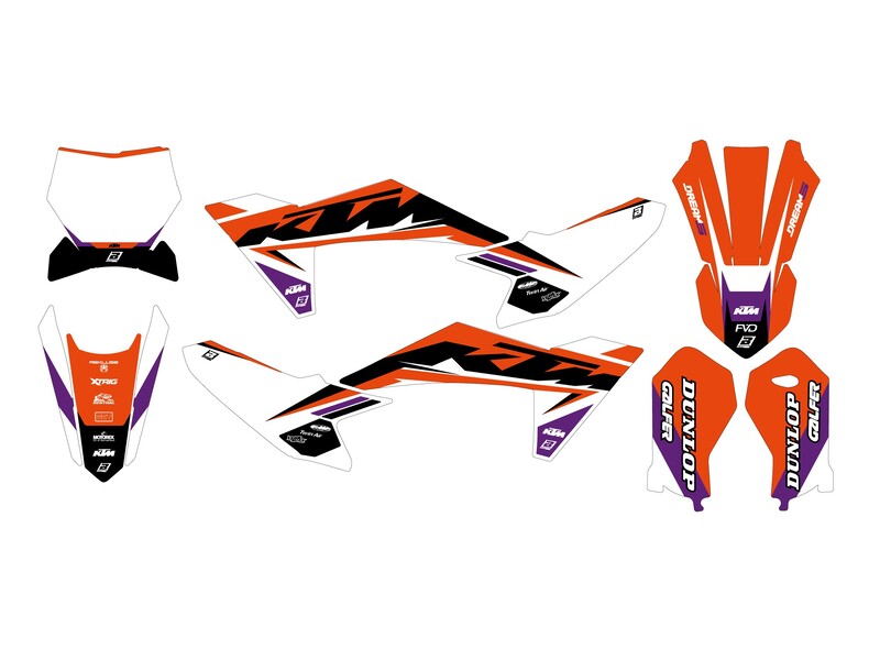 BLACKBIRD Dream Graphic 5 Graphic Kit