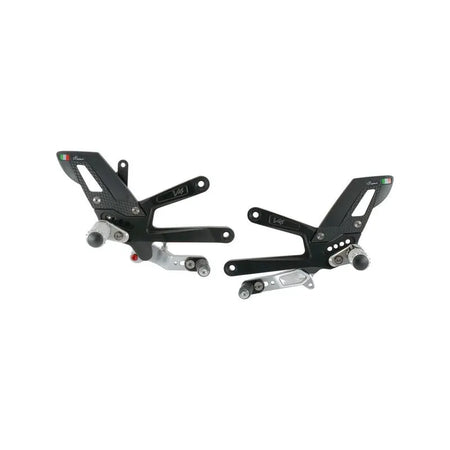 LIGHTECH Adjustable Rear Sets With Fold Up Foot Pegs