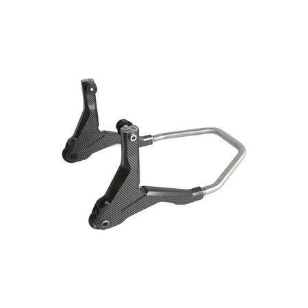 LighTech Rear Padock Stand Carbon With Rolls