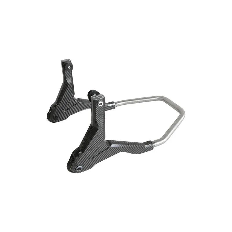 LighTech Rear Padock Stand Carbon With Rolls