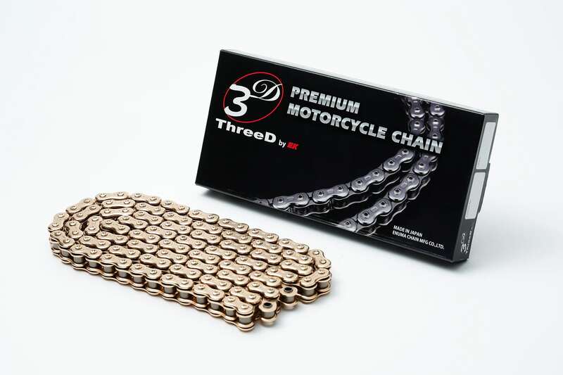 EK 520 RV/3D ketting goud – NX-Ring, klinkschakel