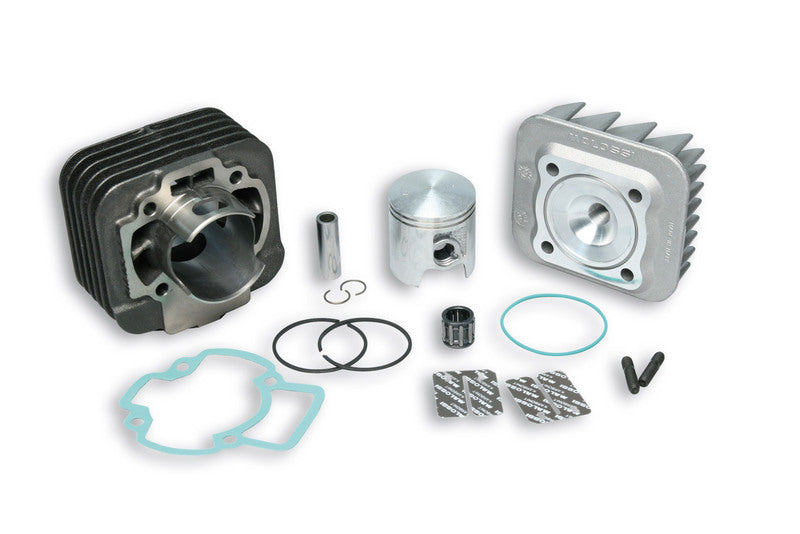 Malossi Cilinder kit gietijzer ø 47 - ø 12 Zuigerpen - Piaggio NRG 50 1994-2020 / Piaggio TYPHOON 50 1994-2020