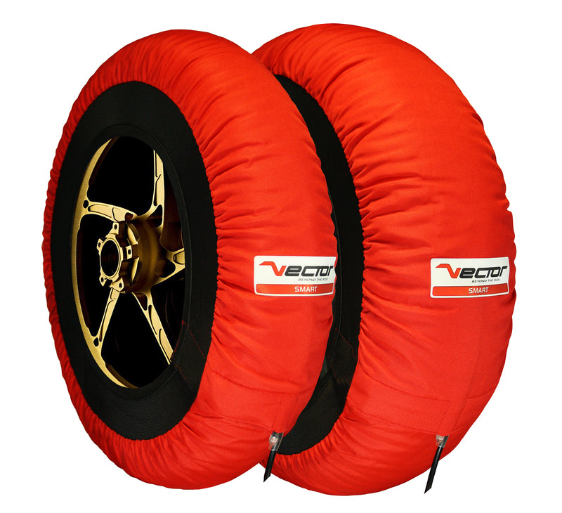 VECTOR TIREWARMER SMART 120/190-17, RED