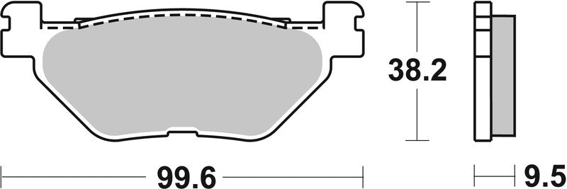 Brembo Carbon Ceramic Brake Pads - 07YA3908