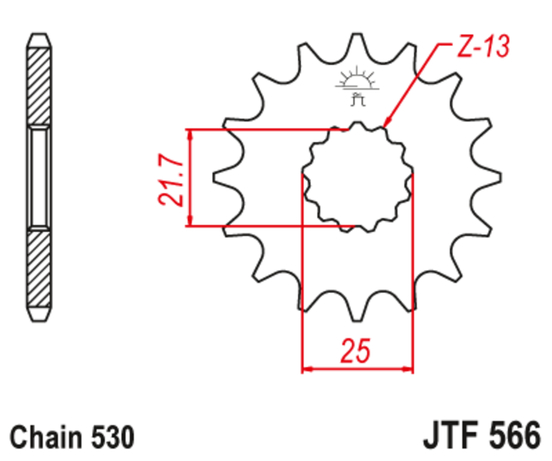 JT Front Sprocket JTF566