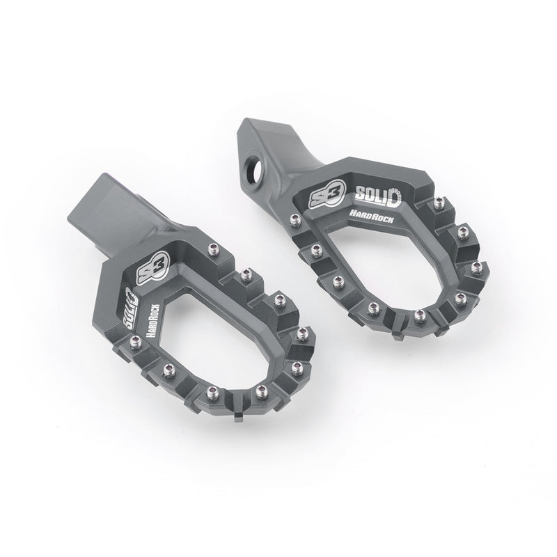 S3 Parts Solid HardRock Trial Foot Pegs