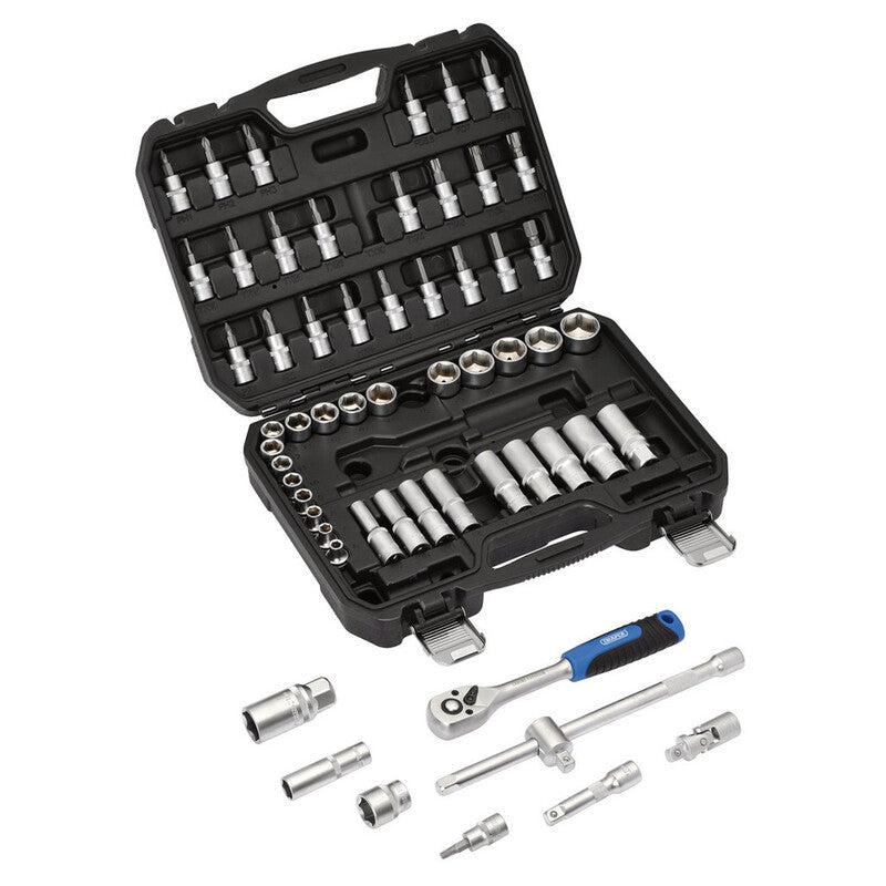 DRAPR METRIC SOCKET & BIT  58 PCS 3/8