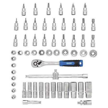 DRAPR METRIC SOCKET & BIT  58 PCS 3/8