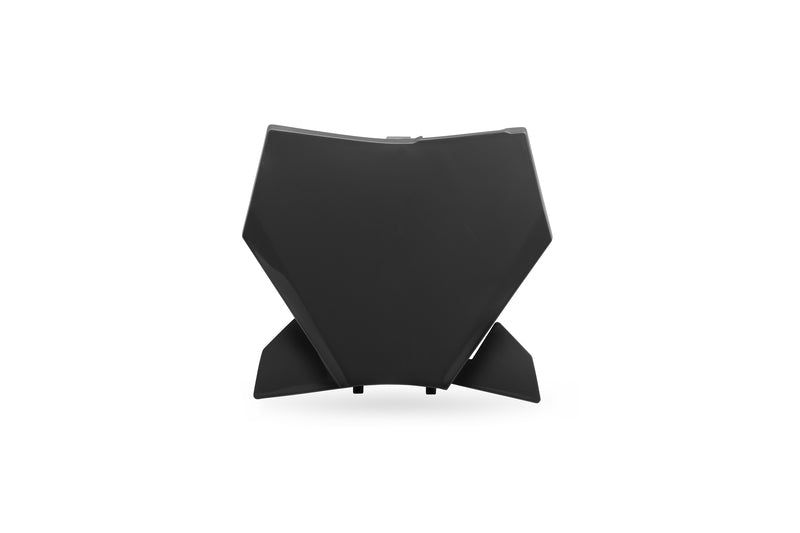 UFO Plast FRONT NUMBER PLATE, BLK