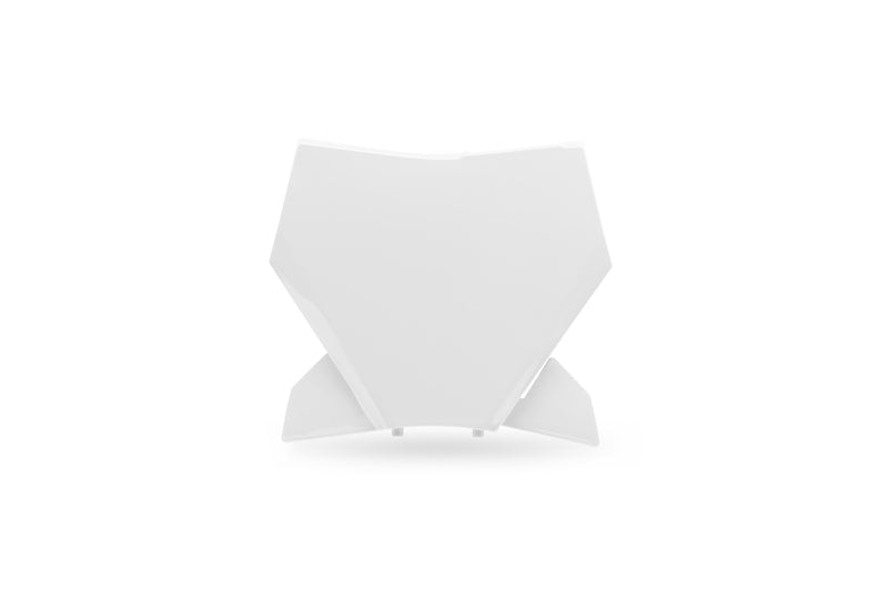 UFO FRONT NUMBER PLATE, WHITE