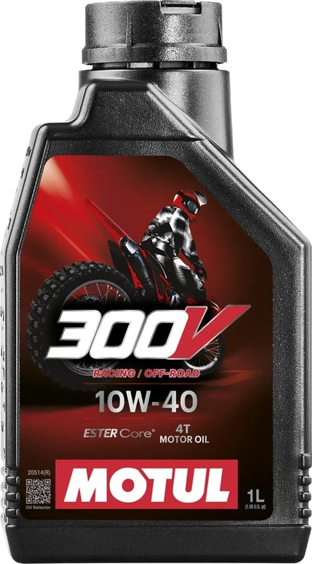 Motul 300V Factory Line Off Road Racing Motor Oil 10W40 JASO MA2