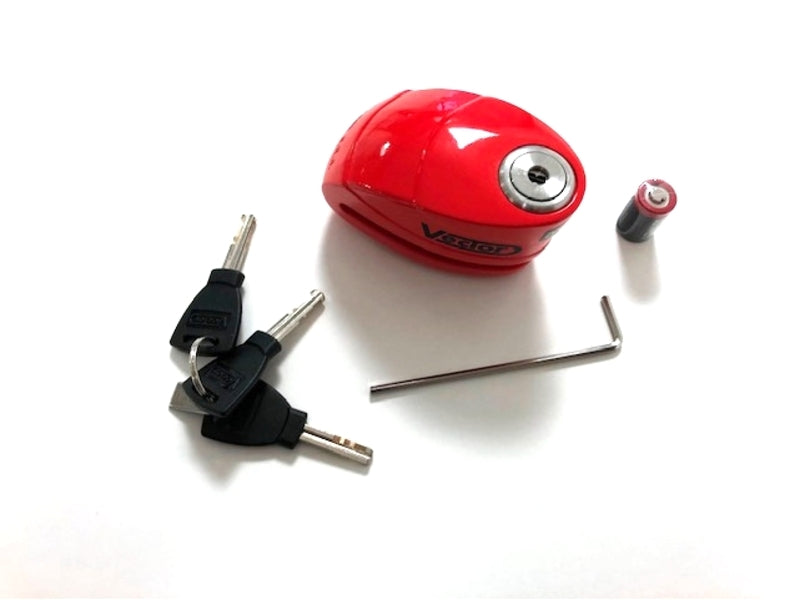 VECTO DISC LOCK ALARM 14MM SRA PACK X10
