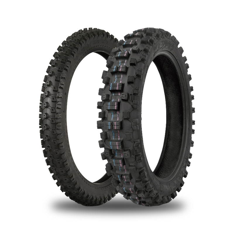 Kenda Bandenset Mini Cross (voor Carlsbad 60/100-14 + achter Washougal III 80/100-12)