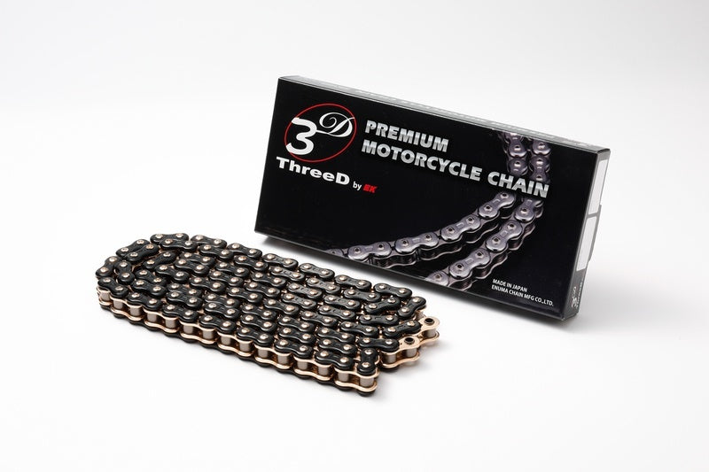 EK kettingkit 525 Z/3D 17/42 – 120 schakels, JT stalen achtertandwiel