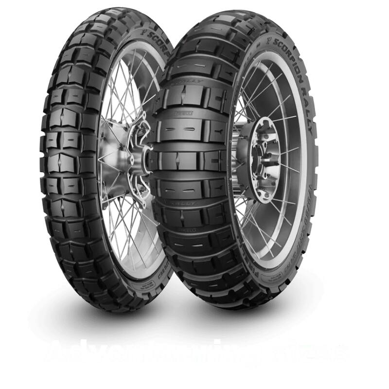 PIRELLI Tire SCORPION RALLY (F) Wide knobs 90/90-21 M/C 54R TL M+S