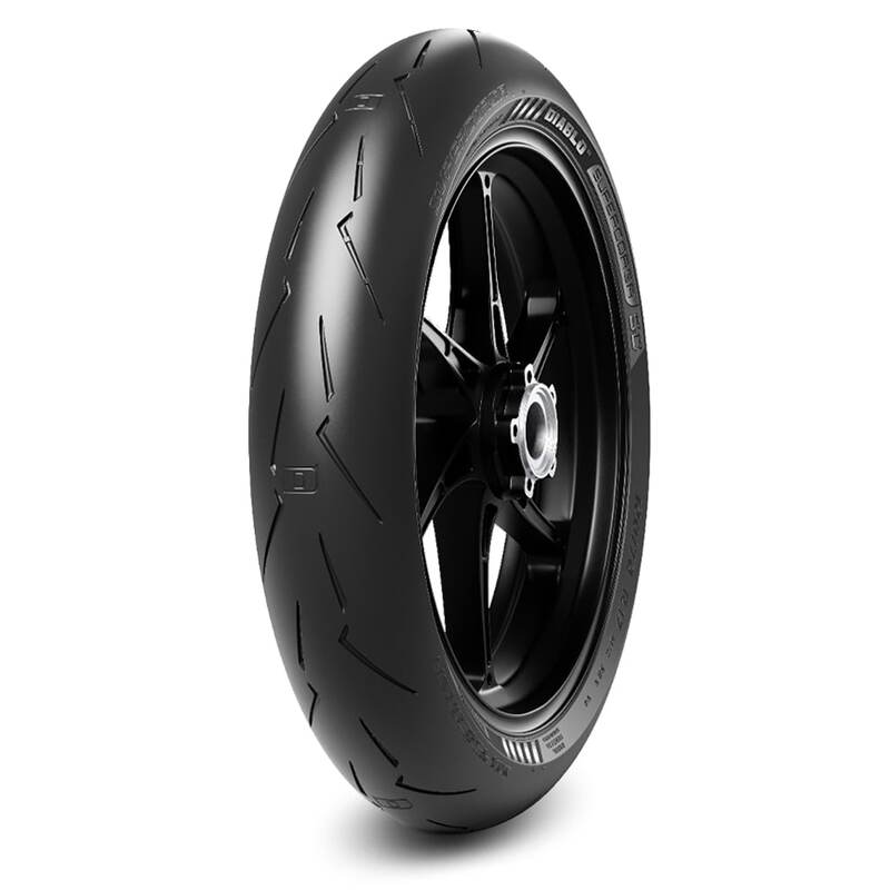 PIRELLI Tire DIABLO SUPERCORSA V4 SC2 (F) 120/70 R 17 M/C 58V TL