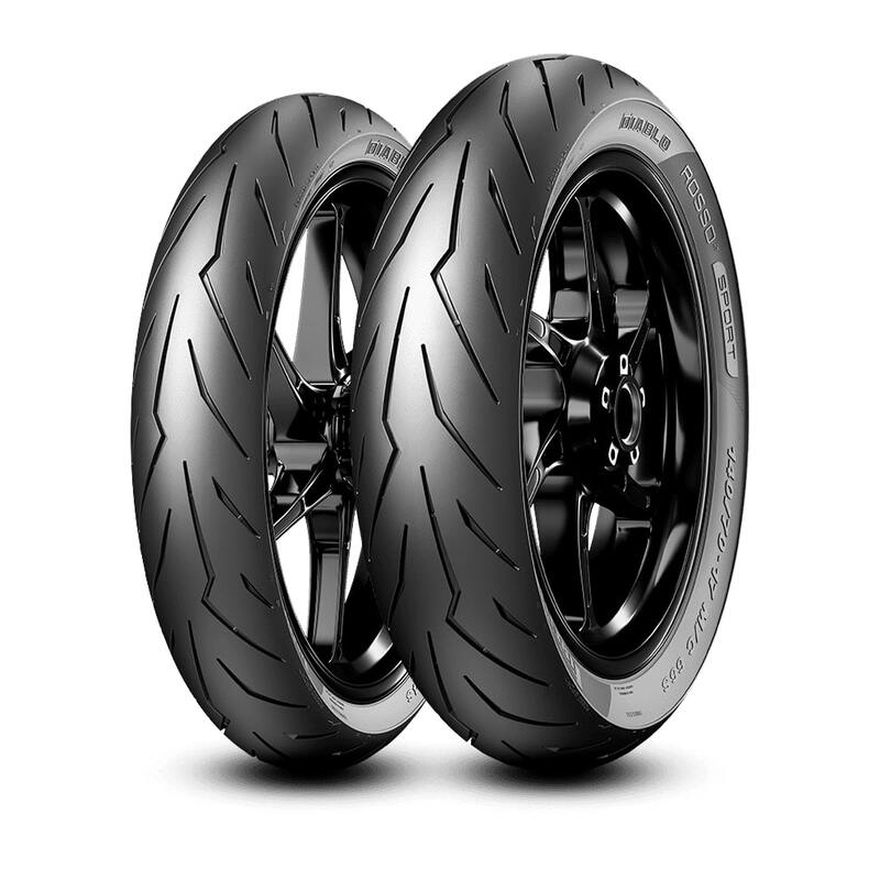 PIRELLI Tire DIABLO ROSSO SPORT 150/60-17 M/C 66S TL