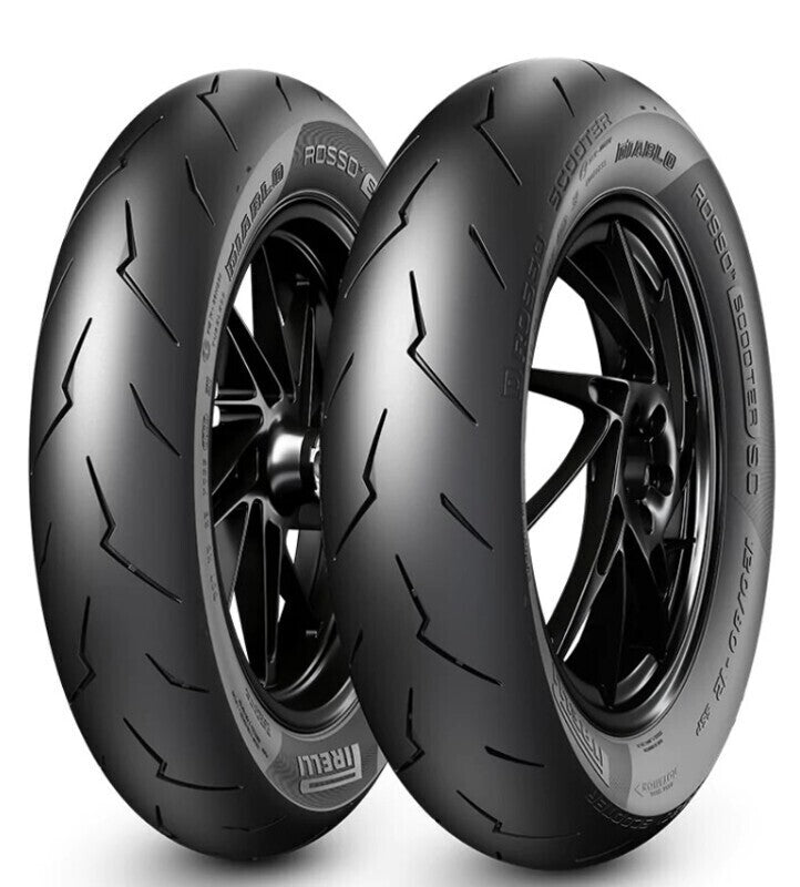 PIRELLI Tire DIABLO ROSSO SCOOTER SC (F) 110/80-14 M/C 53P TL