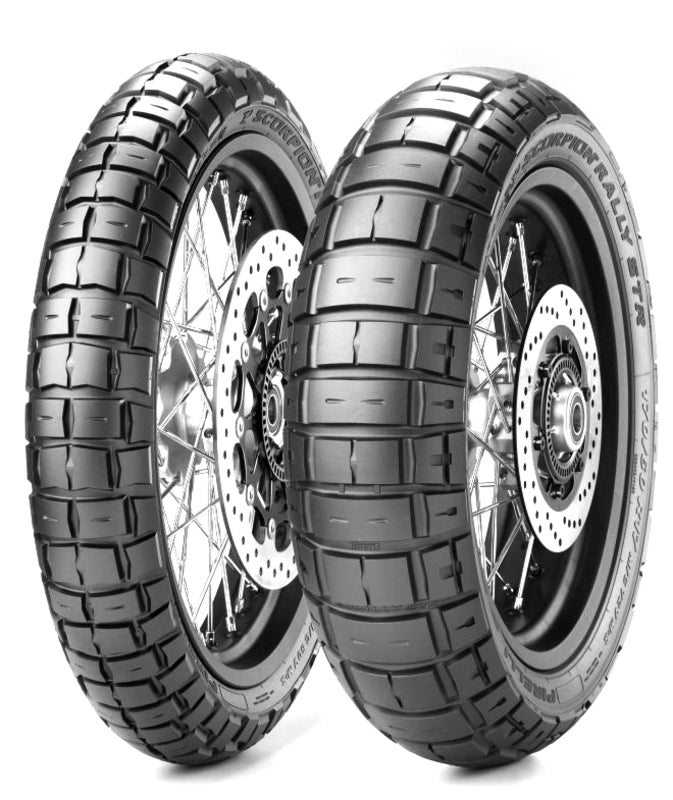 PIRELLI Tire SCORPION RALLY STR (F) 110/80-14 M/C 53P TL M+S