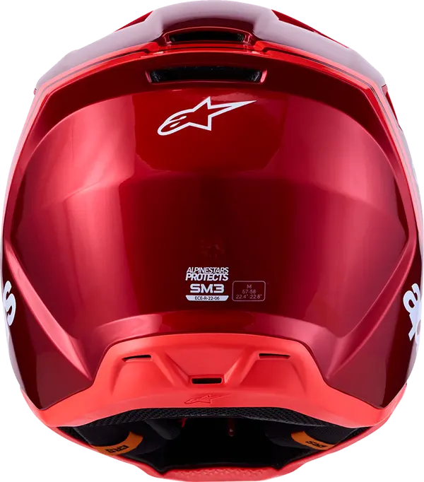 Alpinestars Helm SM3 RADIUM Rood/Wit