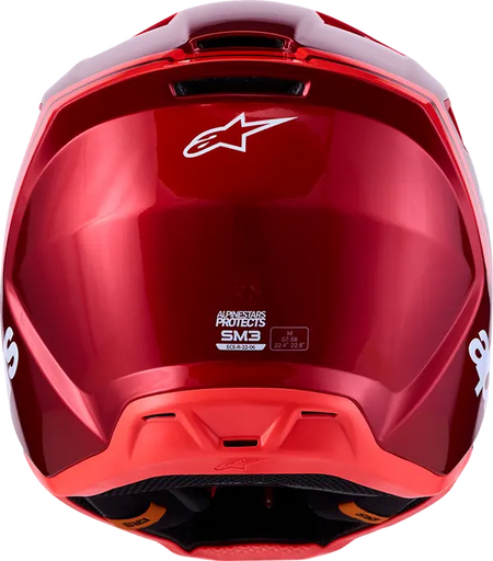 Alpinestars Helm SM3 RADIUM Rood/Wit