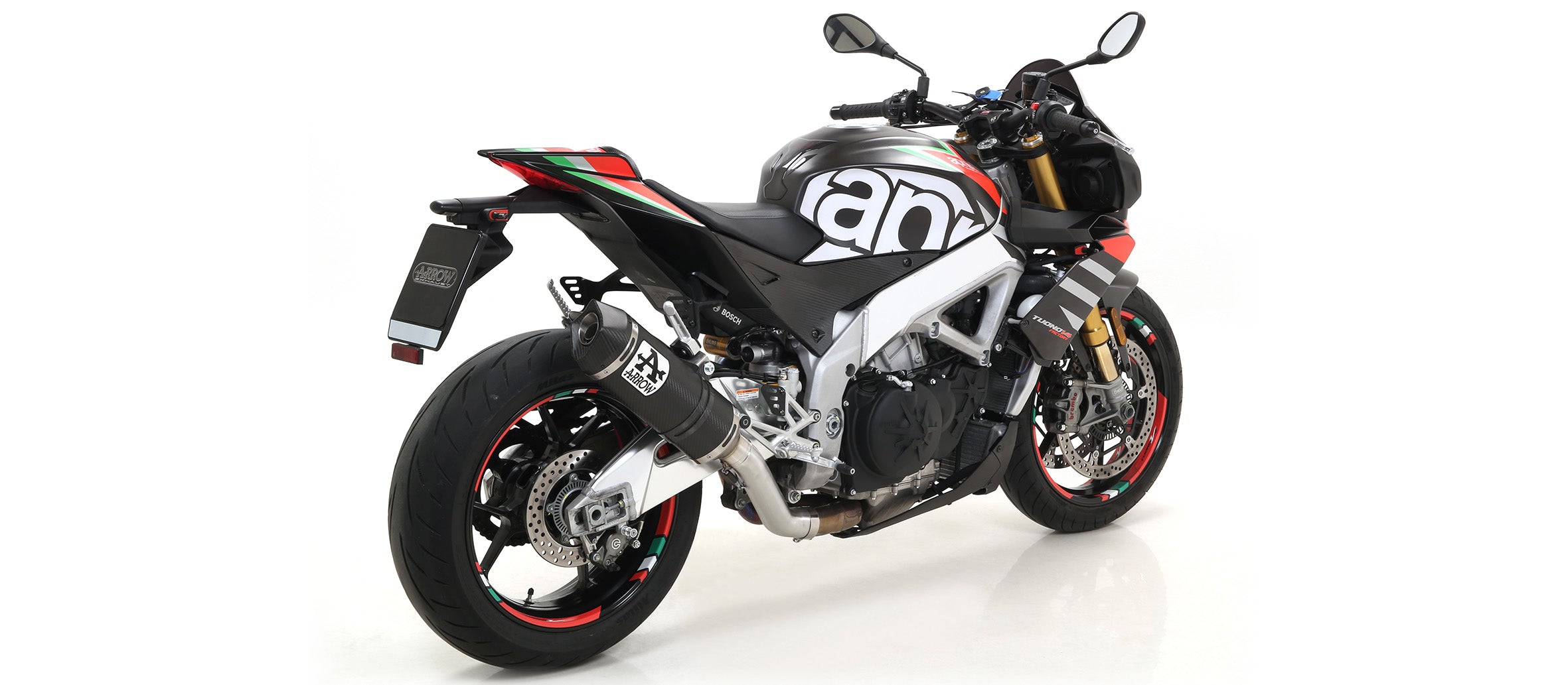 Arrow middenpijp titanium Aprilia TUONO V4 1100 2019-2020