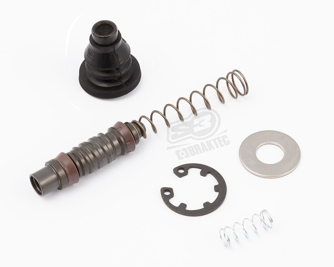 S3 Parts Brake Master Cylinder Piston Repair Kit D9.5 Helix Seal Mineral Oil / Rempomp Zuiger Reparatiekit D9.5 Helix Minerale Olie