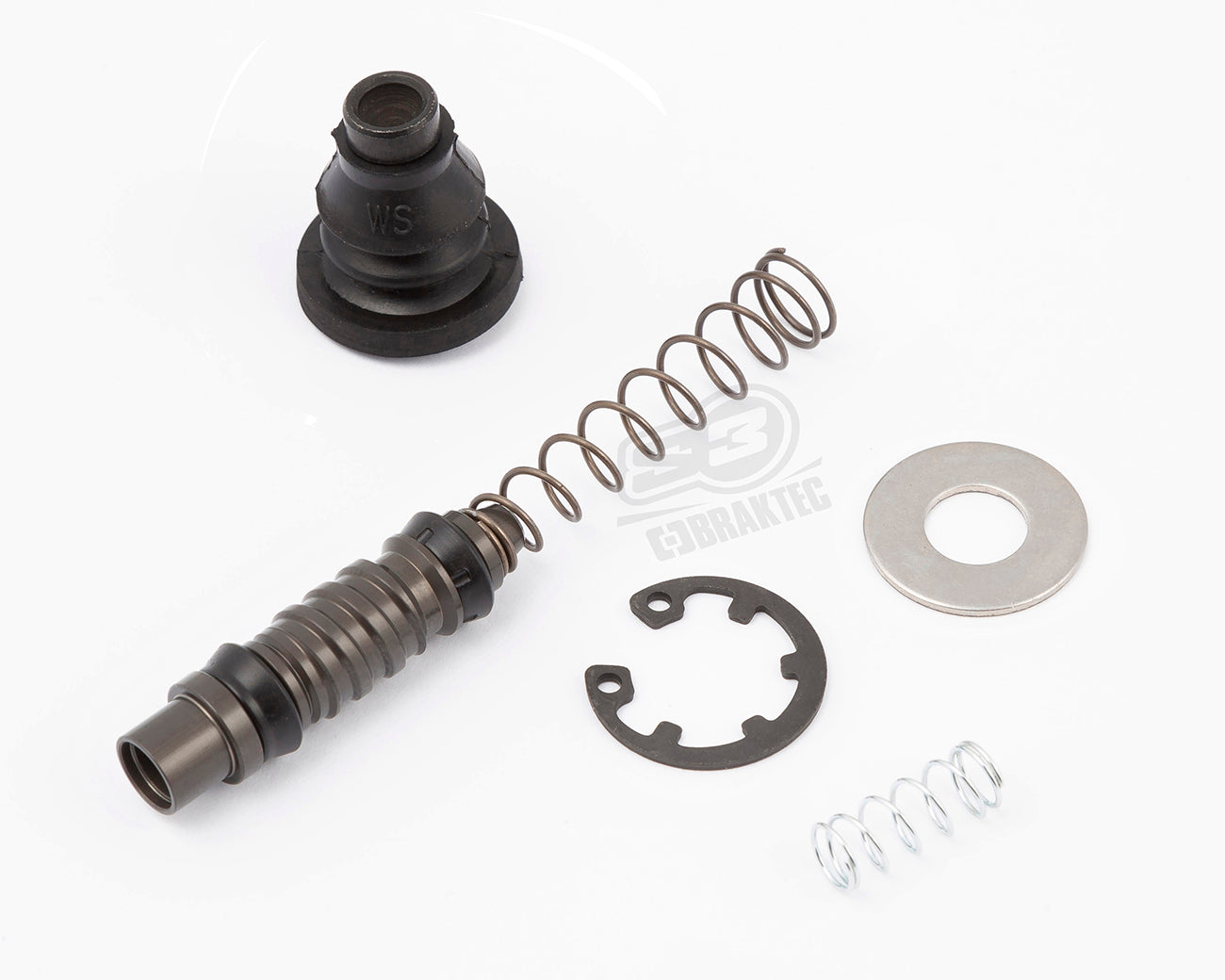 S3 Parts Brake Master Cylinder Piston Repair Kit D9.5 Helix Seal DOT / Rempomp Zuiger Reparatiekit D9.5 Helix DOT