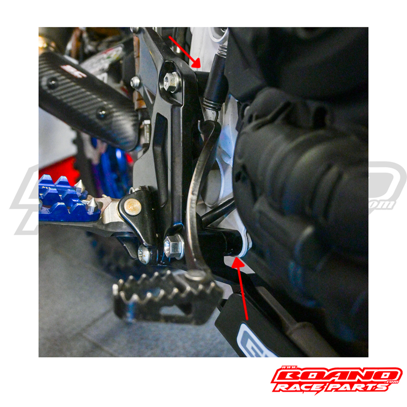 BOANO verbrede voetsteunkit - Yamaha Ténéré 700
