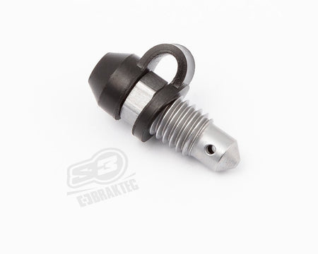 S3 Parts Bleed Screw Repair Kit M8x1.14 Black / Ontluchtingsschroef Reparatiekit M8x1.14 Zwart